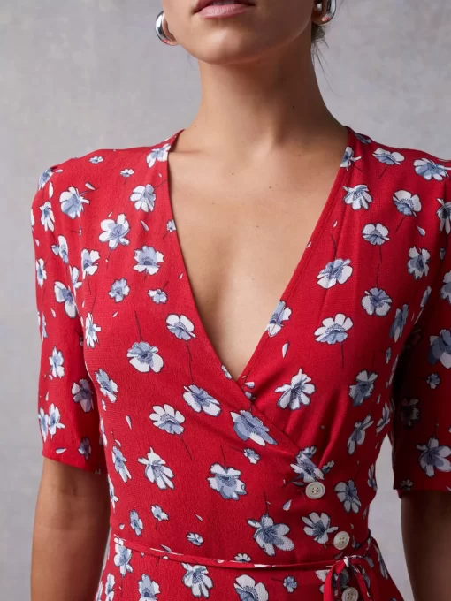 Clothing Rouje | Gabin Dress Red