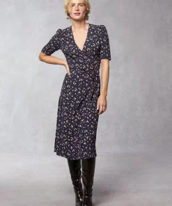 Clothing Rouje | Gabin Dress Upcycled Roses Bicolores