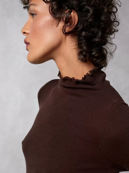 Clothing Rouje | Galina Sweater Marron