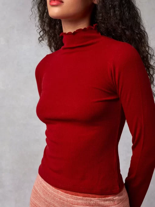 Clothing Rouje | Galina T-Shirt Red