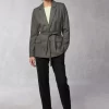 Clothing Rouje | Gaspard Jacket Chevron Raye Sapin