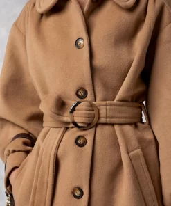 Clothing Rouje | Gerard Coat Uni Camel