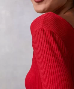 Clothing Rouje | Gio Top Uni Rouge