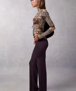 Clothing Rouje | Glenda Pants Uni Aubergine