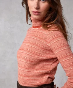 Clothing Rouje | Iris Turtleneck Uni Rouge