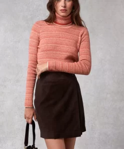 Clothing Rouje | Iris Turtleneck Uni Rouge