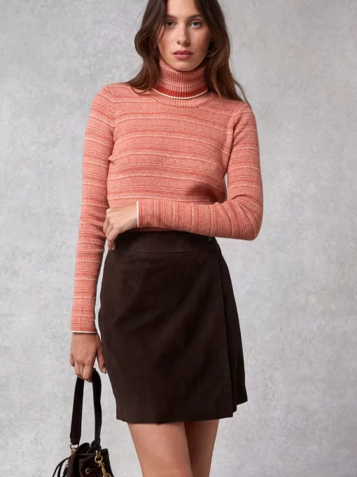 Clothing Rouje | Iris Turtleneck Uni Rouge