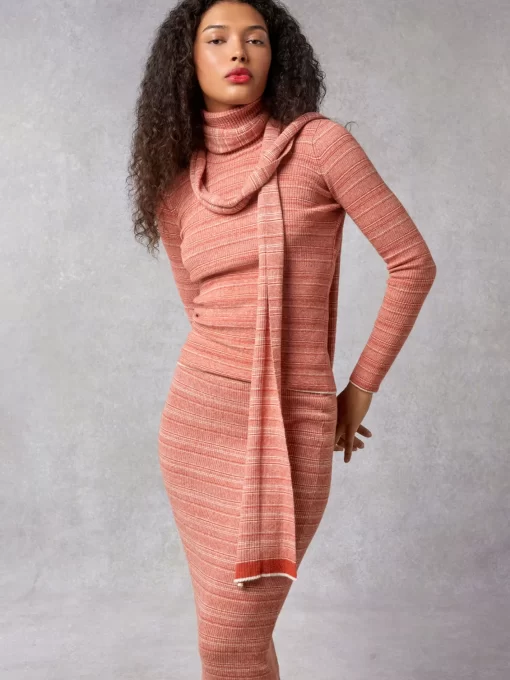 Clothing Rouje | Iris Turtleneck Uni Rouge