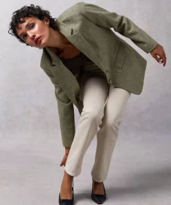 Clothing Rouje | Jacques Jacket Chevron Carreaux Menthe