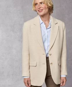Clothing Rouje | Jacques Jacket Double Gaze Paille