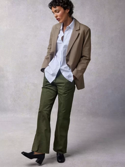 Clothing Rouje | Jacques Jacket Uni Taupe