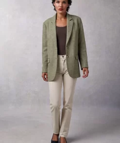 Clothing Rouje | Jacques Jacket Chevron Carreaux Menthe
