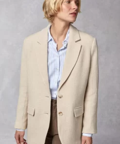 Clothing Rouje | Jacques Jacket Double Gaze Paille
