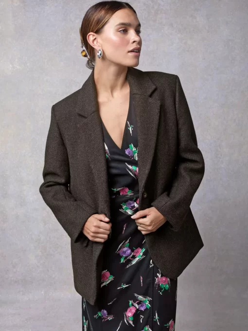 Clothing Rouje | Jacques Jacket Marron