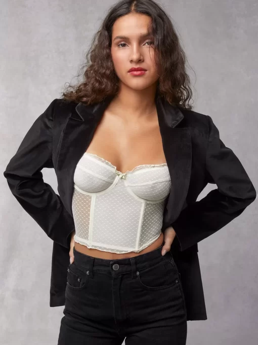Clothing Rouje | Jacques Jacket Velours Noir