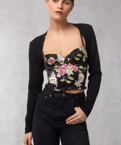 Clothing Rouje | Jade Cardigan Uni Noir