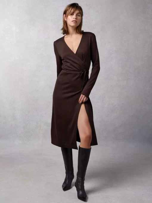Clothing Rouje | Jaelle Dress Chocolat