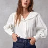 Clothing Rouje | Jamel Shirt Uni Blanc
