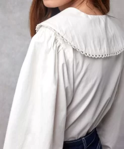 Clothing Rouje | Jamel Shirt Uni Blanc