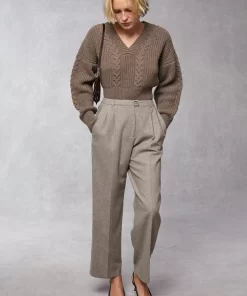Clothing Rouje | Jeje Pants Chine Beige