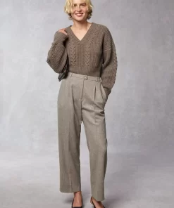 Clothing Rouje | Jeje Pants Chine Beige