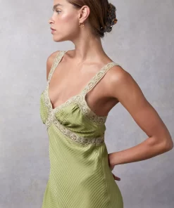 Clothing Rouje | Jenna Dress Jacquard Tilleul