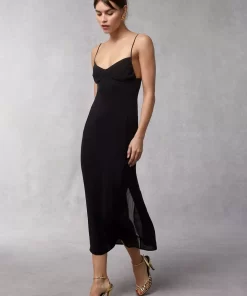 Clothing Rouje | Lana Dress Crinkle Noir