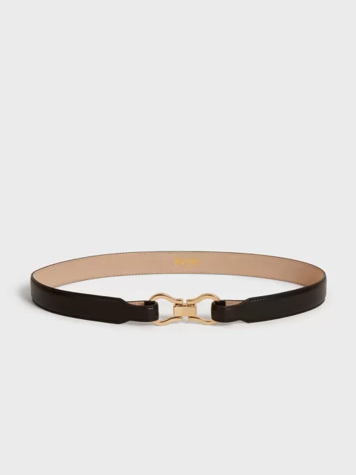 Accessories Rouje | Laure Belt Cuir Noir