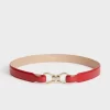 Accessories Rouje | Laure Belt Cuir Rouge