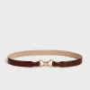Accessories Rouje | Laure Belt Croco Cognac