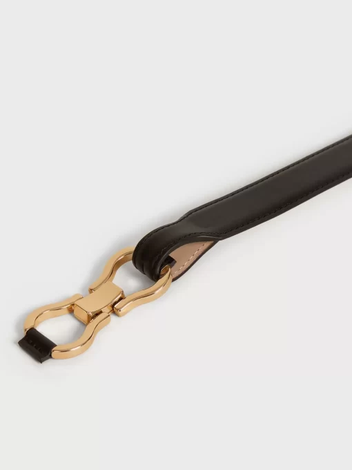 Accessories Rouje | Laure Belt Cuir Noir