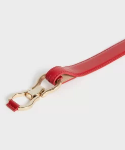 Accessories Rouje | Laure Belt Cuir Rouge