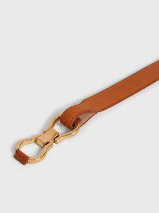 Accessories Rouje | Laure Belt Cuir Caramel