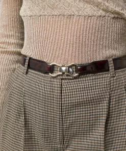 Accessories Rouje | Laure Belt Vernis Tortue