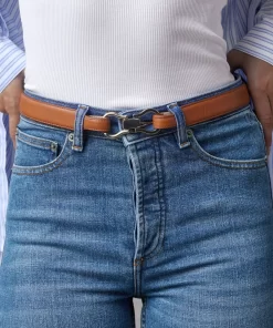Accessories Rouje | Laure Belt Cuir Caramel