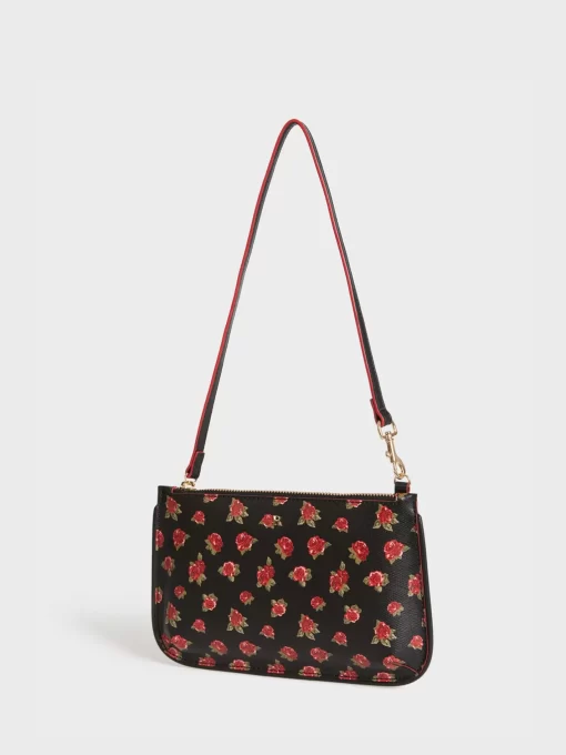 Accessories Rouje | Le Mini Bag Fleurs Noir