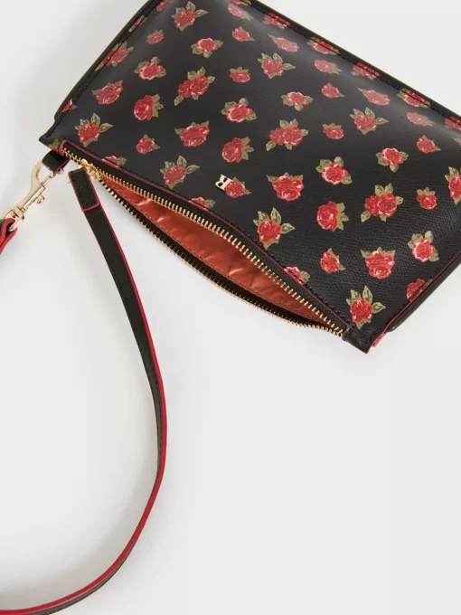 Accessories Rouje | Le Mini Bag Fleurs Noir