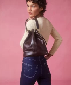 Accessories Rouje | Le Mum Bag Cuir Marron