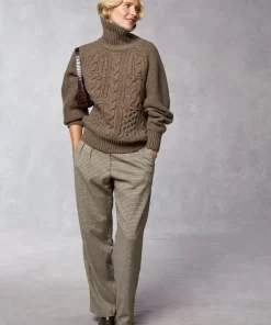 Clothing Rouje | Leo Sweater Mix Marron