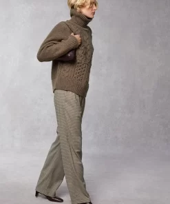 Clothing Rouje | Leo Sweater Mix Marron