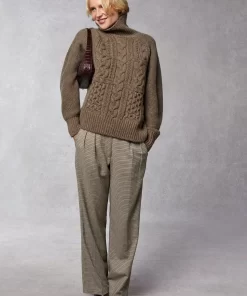 Clothing Rouje | Leo Sweater Mix Marron