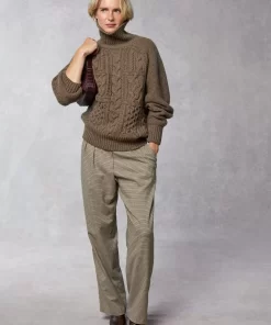 Clothing Rouje | Leo Sweater Mix Marron