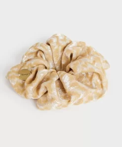 Accessories Rouje | Loulou Scrunchie Irise Dore