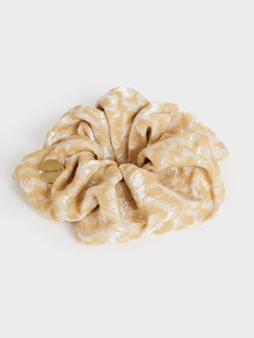 Accessories Rouje | Loulou Scrunchie Irise Dore