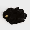Accessories Rouje | Loulou Scrunchie Velours Noir