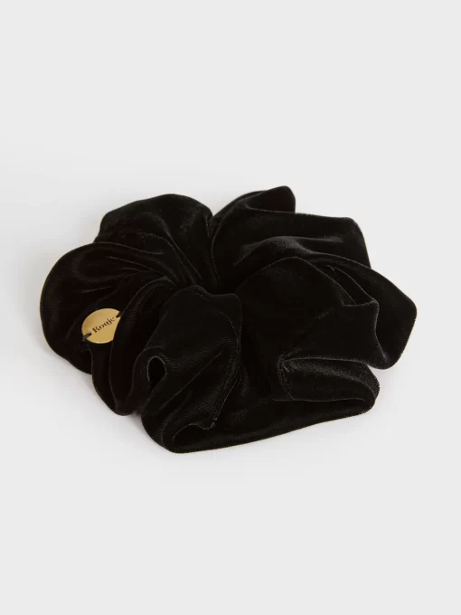 Accessories Rouje | Loulou Scrunchie Velours Noir