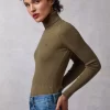 Clothing Rouje | Lucien Turtleneck Uni Kaki