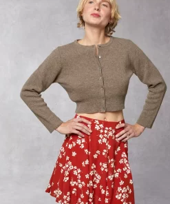 Clothing Rouje | Ludivine Skirt Cerisier Rouge