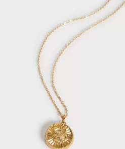 Accessories Rouje | Mama Medallion Uni Or Vieilli