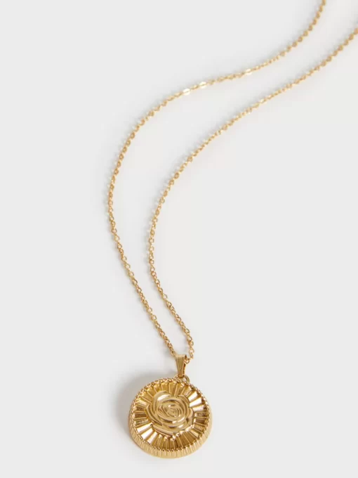 Accessories Rouje | Mama Medallion Uni Or Vieilli